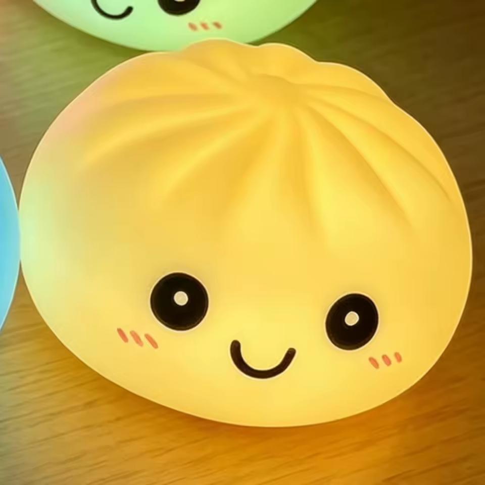 Squishy Light-up Bun Lamp